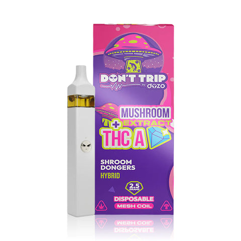 Dozo Don't Trip Mushroom Extract + THCA Disposable 2.5g