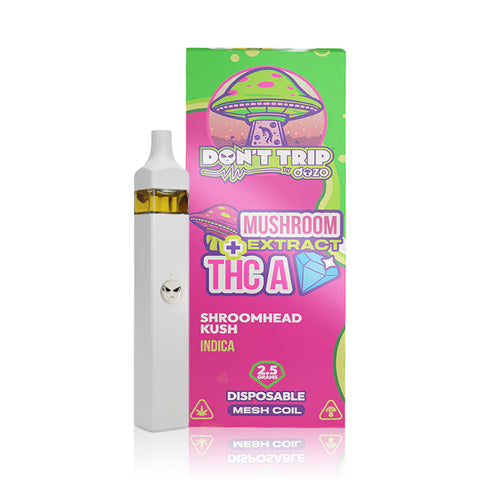 Dozo Don't Trip Mushroom Extract + THCA Disposable 2.5g