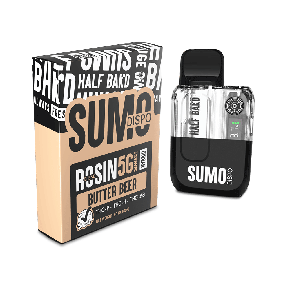 Half Bak'd Rosin Blend Sumo Disposable 5gm