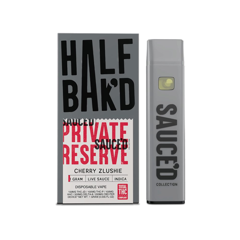 Half Bak'd Sauce'd Private Reserve THC-P Disposable 1gm