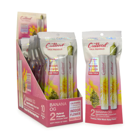Cutleaf THC-A Pre-Rolls 2000mg