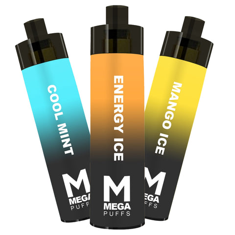 Mega Puffs 10,000 Disposable Vape 20 ml 1 ct
