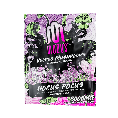 MODUS VOODOO AMANITA MUSHROOM GUMMIES 3000MG