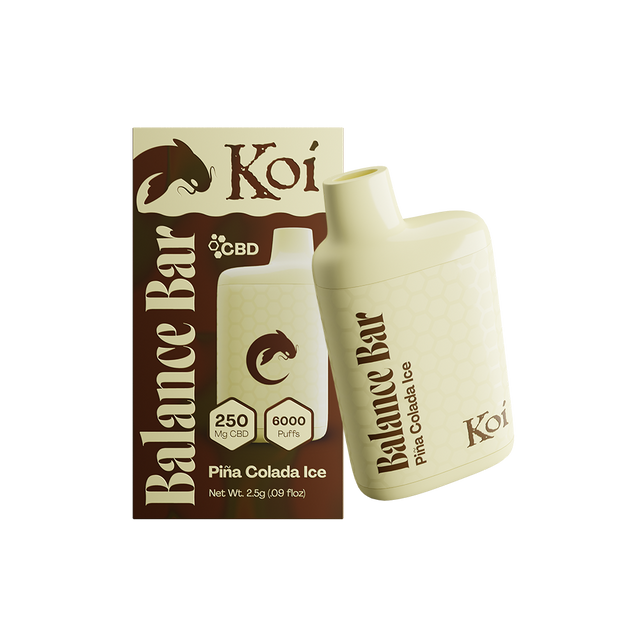 KOI CBD 250mg Balance Bar 6000 Puff Disposable 1ct
