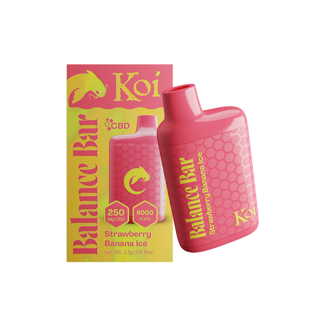 KOI CBD 250mg Balance Bar 6000 Puff Disposable 1ct