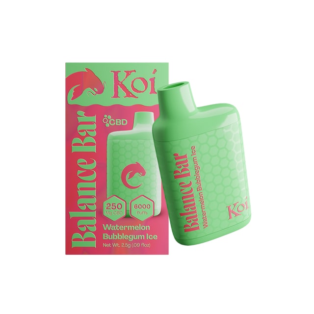 KOI CBD 250mg Balance Bar 6000 Puff Disposable 1ct