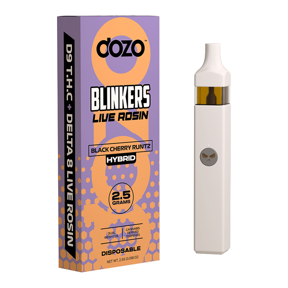 Dozo Blinkers Live Rosin THC Disposable 2.5gm