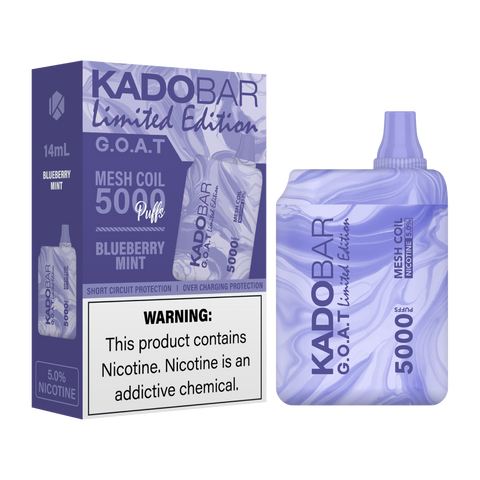 KADO BAR GOAT 5000 LIMITED EDITION 14ML DISPOSABLE 1 CT