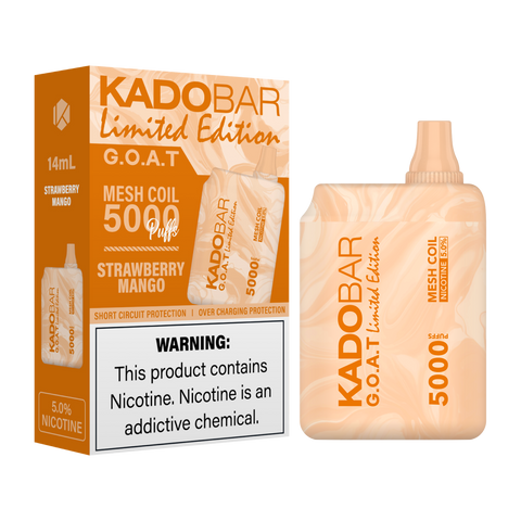 KADO BAR GOAT 5000 LIMITED EDITION 14ML DISPOSABLE 1 CT