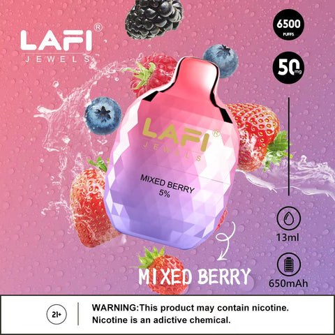 LAFI Jewel Disposable Vape Kit 6500 Puffs 15ml 1 ct