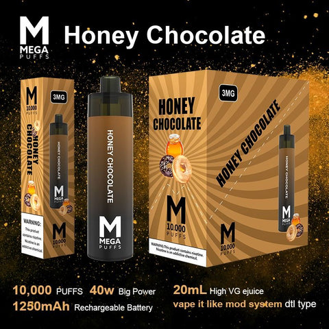 Mega Puffs 10,000 Disposable Vape 20 ml 1 ct