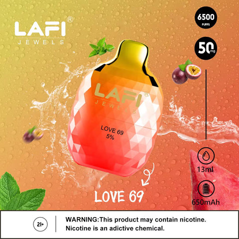 LAFI Jewel Disposable Vape Kit 6500 Puffs 15ml 1 ct