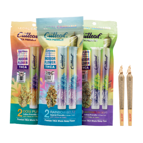 Cutleaf THC-A Pre-Rolls 2000mg
