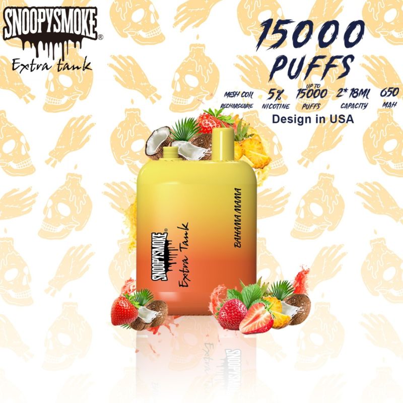 Snoopy Smoke 15000 Puff Disposable 1 Ct