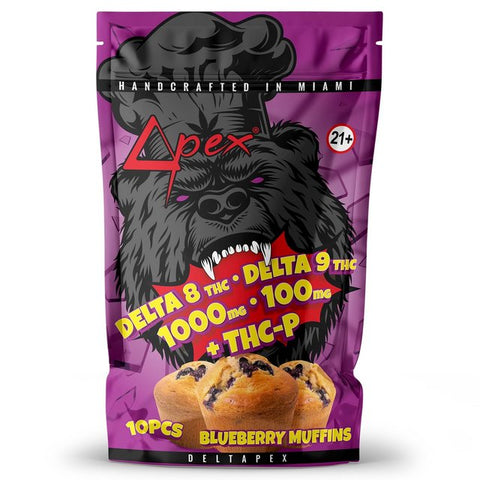 DELTA PEX 1000MG D8/D9/THC-P Edibles 10CT/PACK | 1PACK