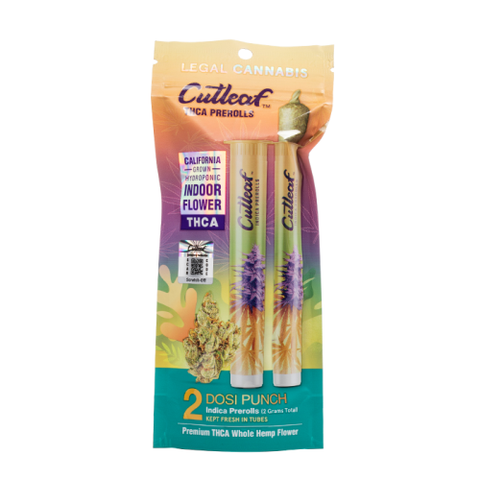 Cutleaf THC-A Pre-Rolls 2000mg