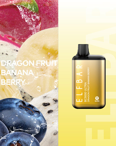 ELF Bar BC5000 Ultra DragonFruitBananaBerry