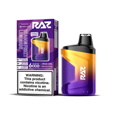 RAZ CA6000 Puffs Disposable