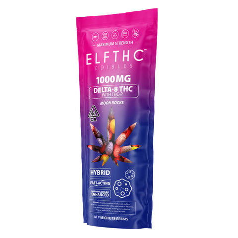 ELF THC Delta 8 + THC-P 1000mg Edibles ELF THC Delta 8 + THC-P 1000mg Edibles 1 PK
