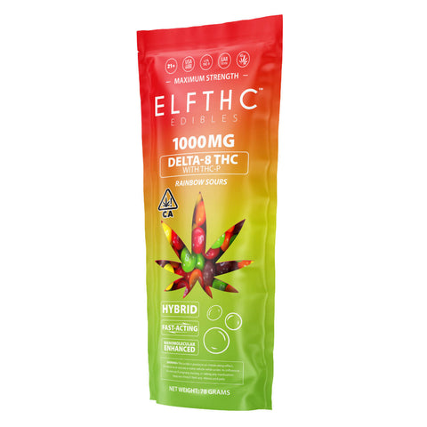 ELF THC Delta 8 + THC-P 1000mg Edibles ELF THC Delta 8 + THC-P 1000mg Edibles 1 PK