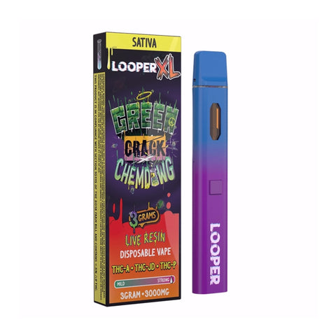 Looper XL Live Resin Disposable Vape 3gm – 1ct