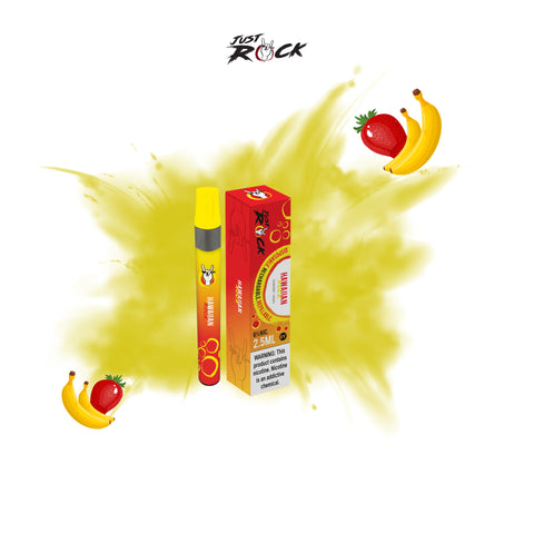 JUST ROCK DISPOSABLE DEVICE 2.5 ML 6% NIC 1 ct