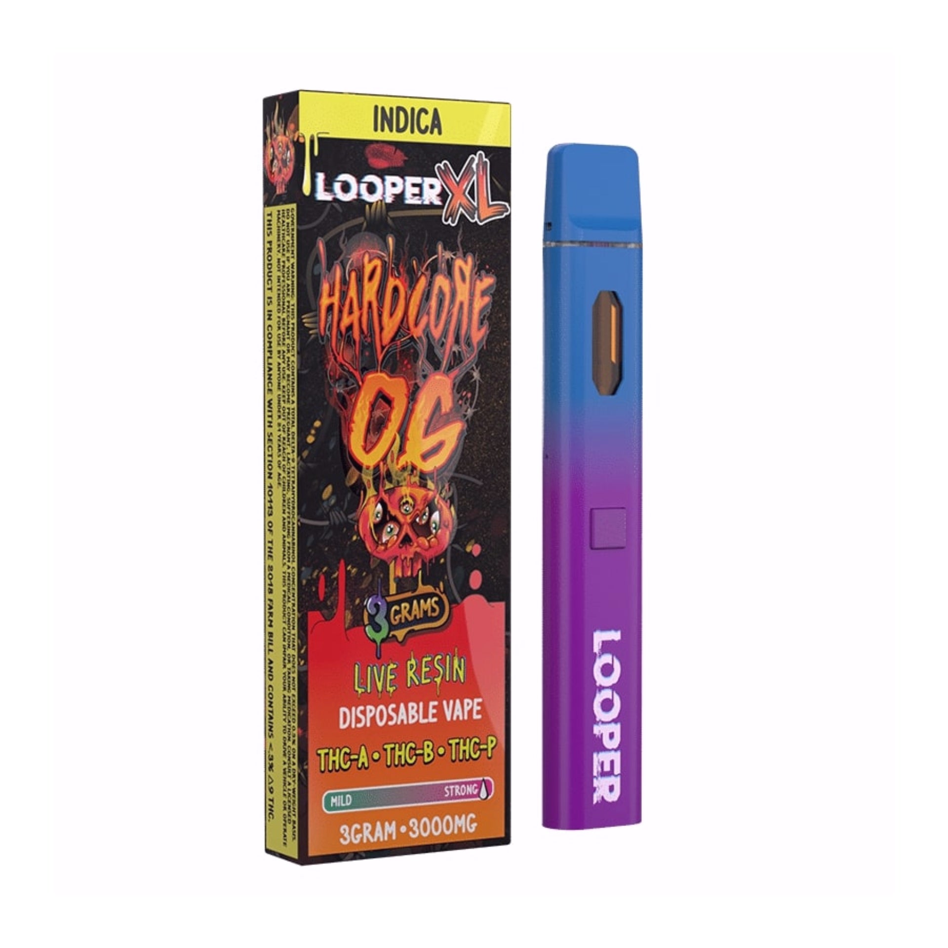 Looper XL Series Live Resin 3ML Disposables #hot – Sky High West Chester