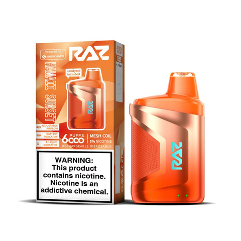 RAZ CA6000 Puffs Disposable