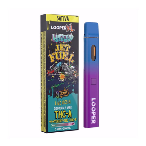 Looper XL Live Resin Disposable Vape 3gm – 1ct