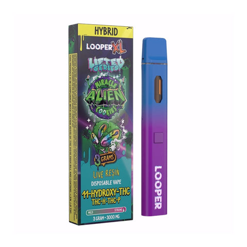Looper XL Live Resin Disposable Vape 3gm – 1ct