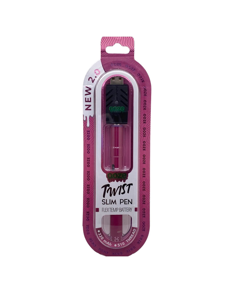 Ooze Twist Slim Pen 2.0 510 Thread Vaporizer Battery 1 ct - Highfi