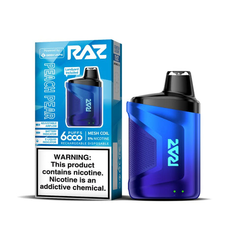 RAZ CA6000 Puffs Disposable