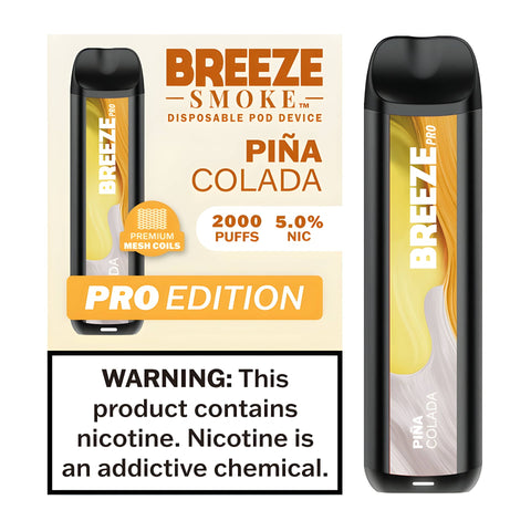 Breeze Pro 2000 Puff 6ml Disposable