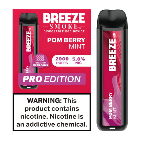 Breeze Pro 2000 Puff 6ml Disposable