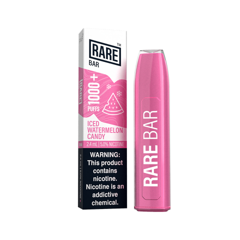 RARE BAR 1000+ PUFFS 500MAH 2.4ML 5.0% DISPOSABLE DEVICE