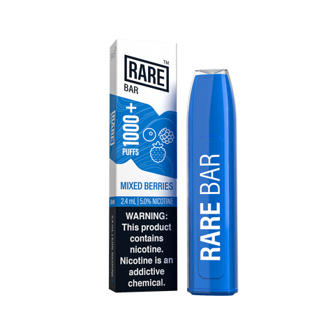 RARE BAR 1000+ PUFFS 500MAH 2.4ML 5.0% DISPOSABLE DEVICE