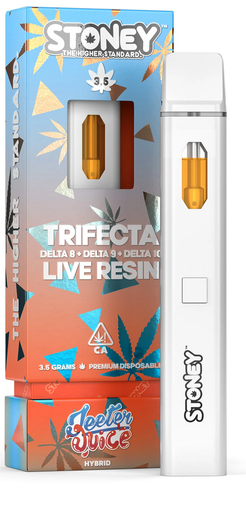 Stoney 3.5 G Trifecta D8+D9+D10 Live Resin Disposable 1 ct