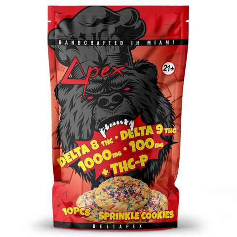 DELTA PEX 1000MG D8/D9/THC-P Cookies 10CT/PACK | 1PACK