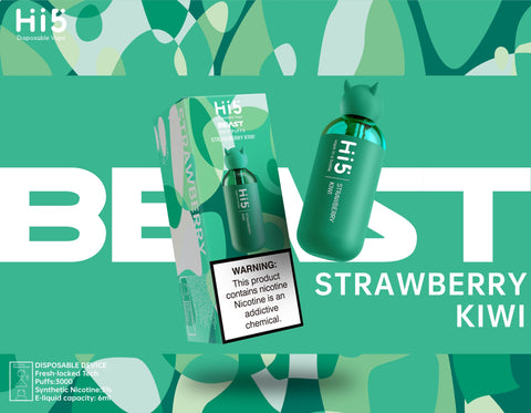 Hi5 Beast Vape in Bottle 5% 3000 puffs 1 ct