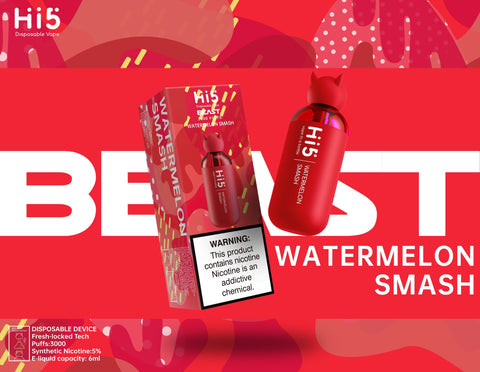 Hi5 Beast Vape in Bottle 5% 3000 puffs 1 ct