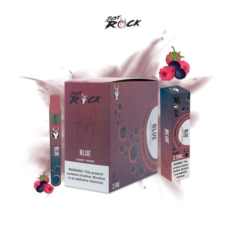 JUST ROCK DISPOSABLE DEVICE 2.5 ML 6% NIC 1 ct
