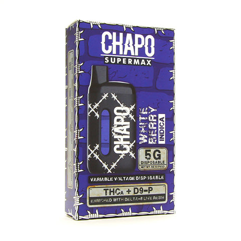 Chapo Supermax 5G THCA + D9-P Live Resin Disposable 1 ct