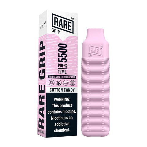 RARE GRIP RECHARGEABLE DISPOSABLE 12ML 5500 PUFFS 1CT