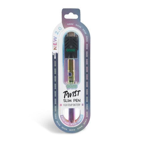 Ooze Twist Slim Pen 2.0 510 Thread Vaporizer Battery 1 ct - Highfi