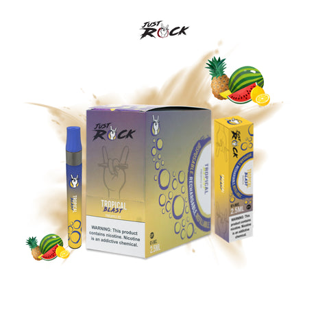 JUST ROCK DISPOSABLE DEVICE 2.5 ML 6% NIC 1 ct