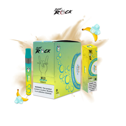 JUST ROCK DISPOSABLE DEVICE 2.5 ML 6% NIC 1 ct