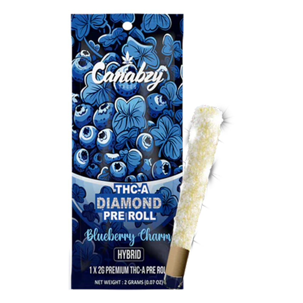 Canabzy THC-A Diamond Pre-Roll 2gm with Glass Tip