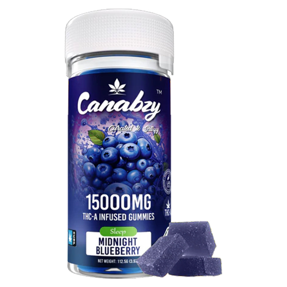 Canabzy THC-A Infused Gummies 15000mg 30ct/jar