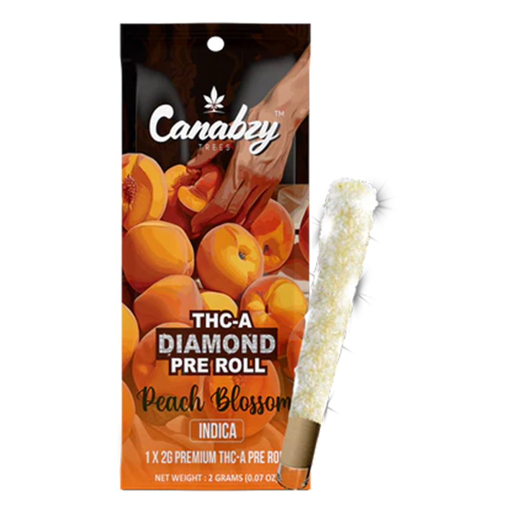 Canabzy THC-A Diamond Pre-Roll 2gm with Glass Tip