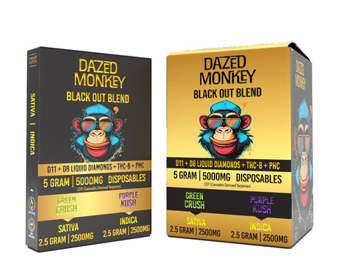 Dazed Monkey Blackout Blend Dispo 5gm